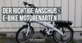 E-Bike Motorenarten